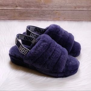UGG Fluff Yeah Slides In Medallion